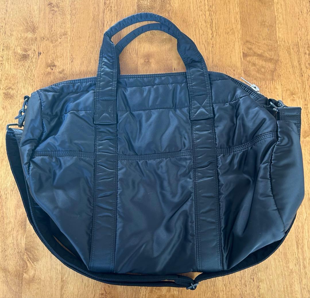 断*）様 吉田カバン POERER タンカードラムバック　ブラック