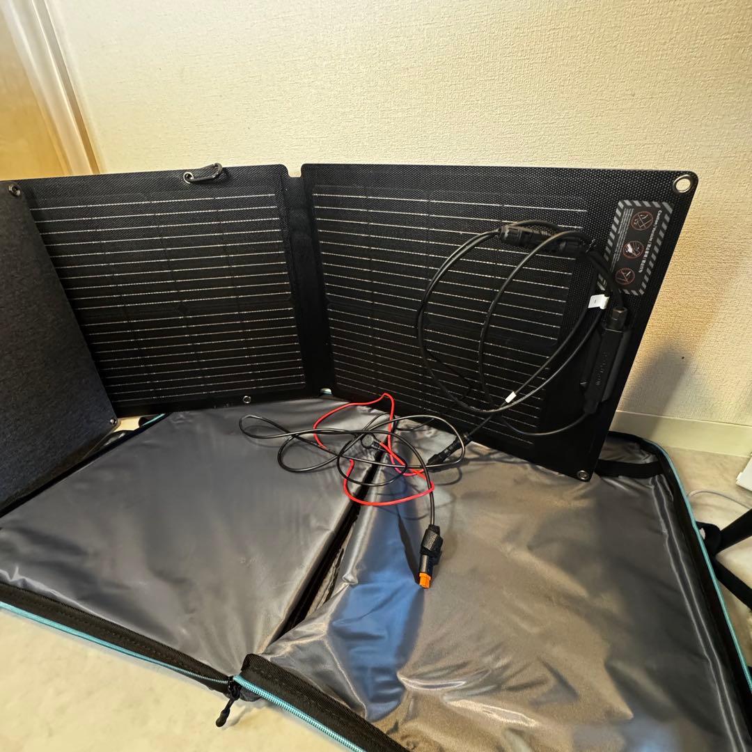 最安値！EcoFlow 110W ソーラーパネル