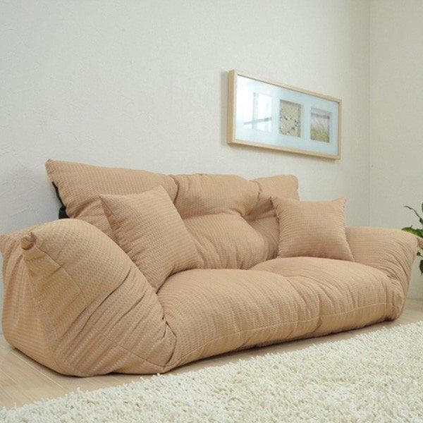 最終値下げ【通常価格: 32,800円】新ジャンボカウチソファ 【ブラック 10