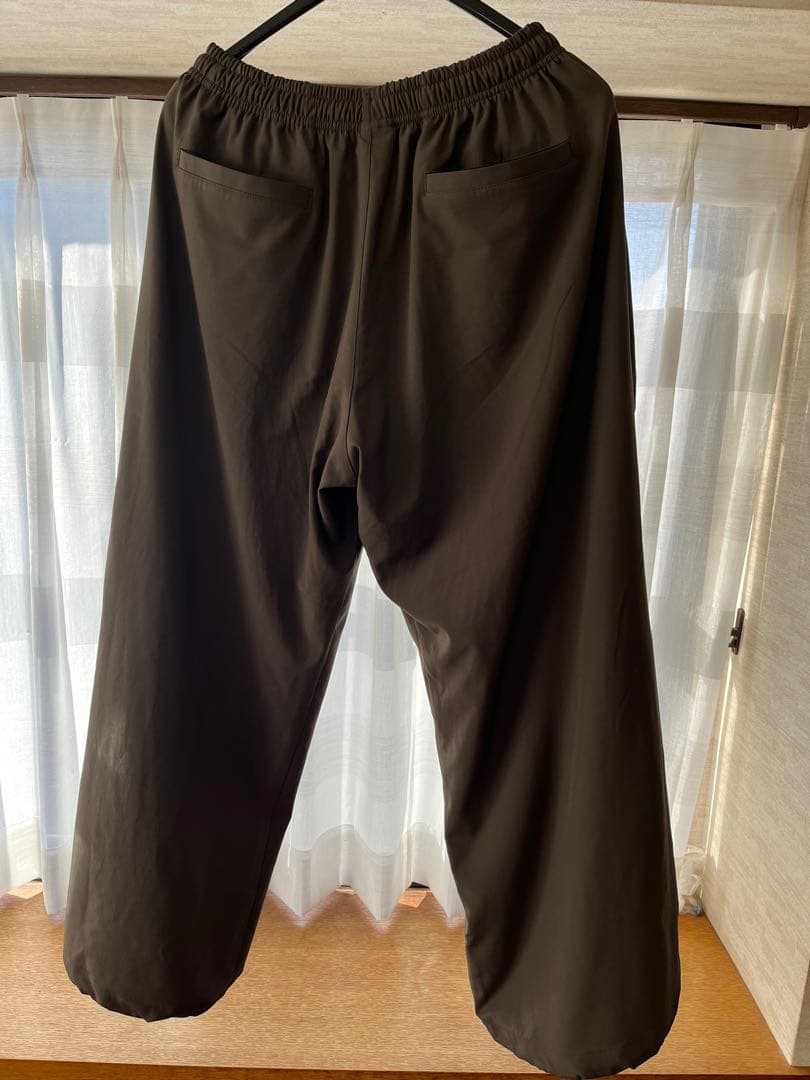 EGMTN LYFT ジップアップジャケット ネイビー/ブラウン上下