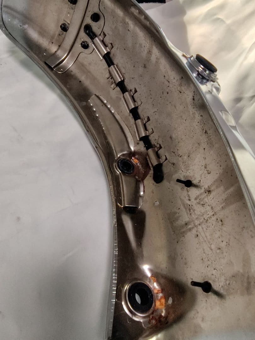 SR400 リアフェンダー　純正