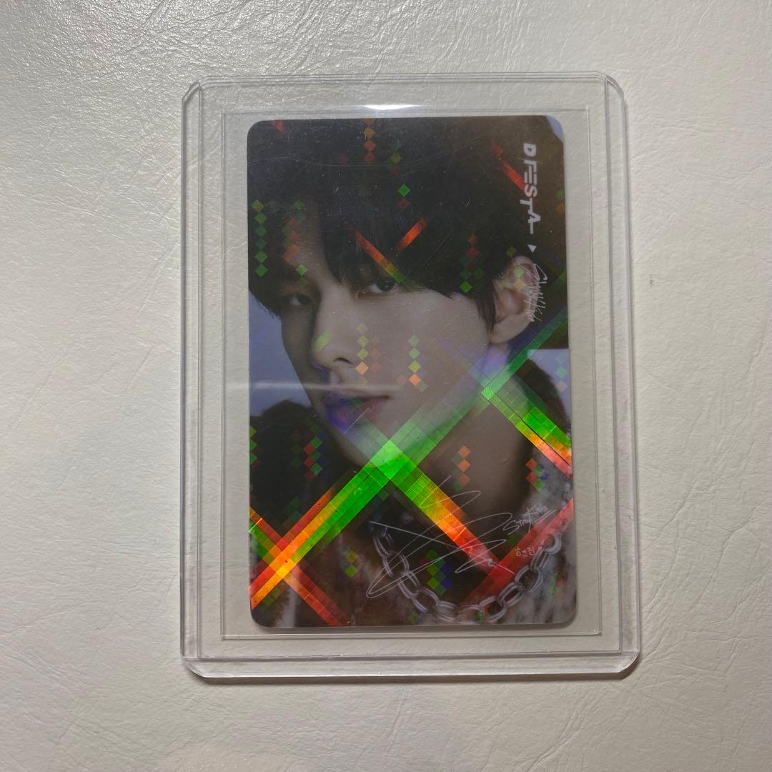 DFESTA straykids ヒョンジン 7/29 沖縄 花火 トレカ