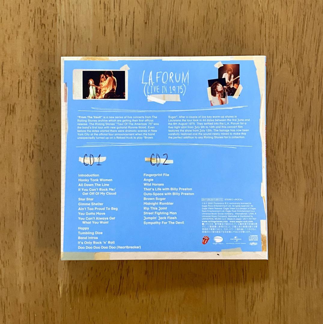 ローリングストーンズ L.A.フォーラム（ライヴ・イン・1975）