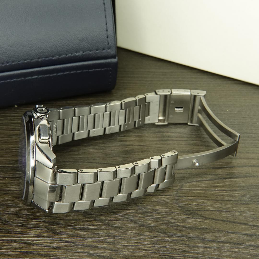 【電池新品】希少青 オシアナス OCW-T2000 箱付美品 電波ソーラー