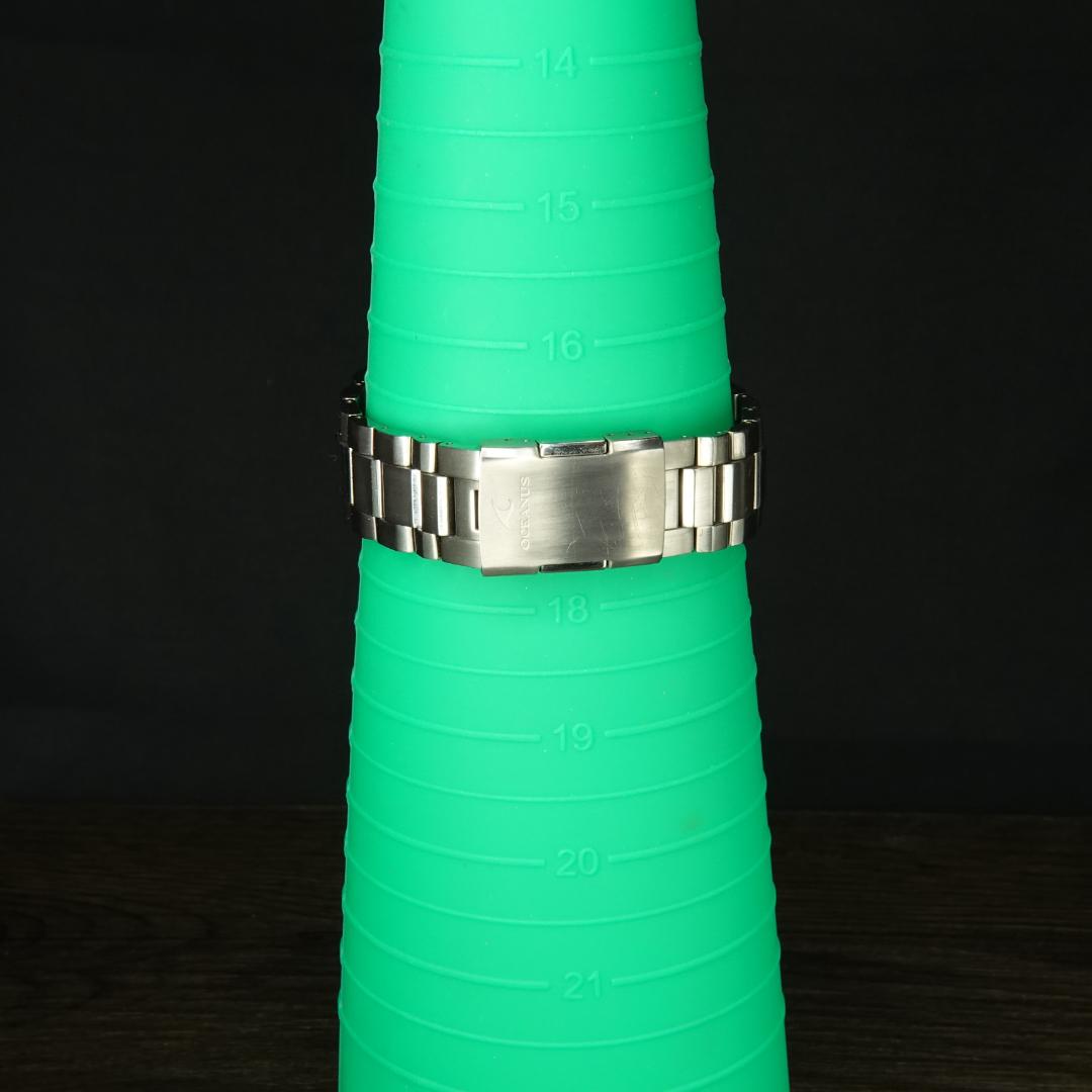 【電池新品】希少青 オシアナス OCW-T2000 箱付美品 電波ソーラー