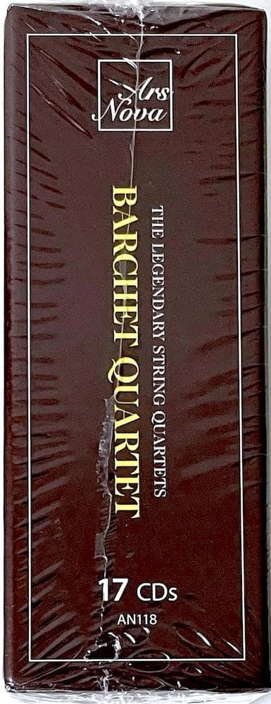 新品未開封 廃盤 CD-BOX バルヒェット四重奏団の芸術〈17枚組〉