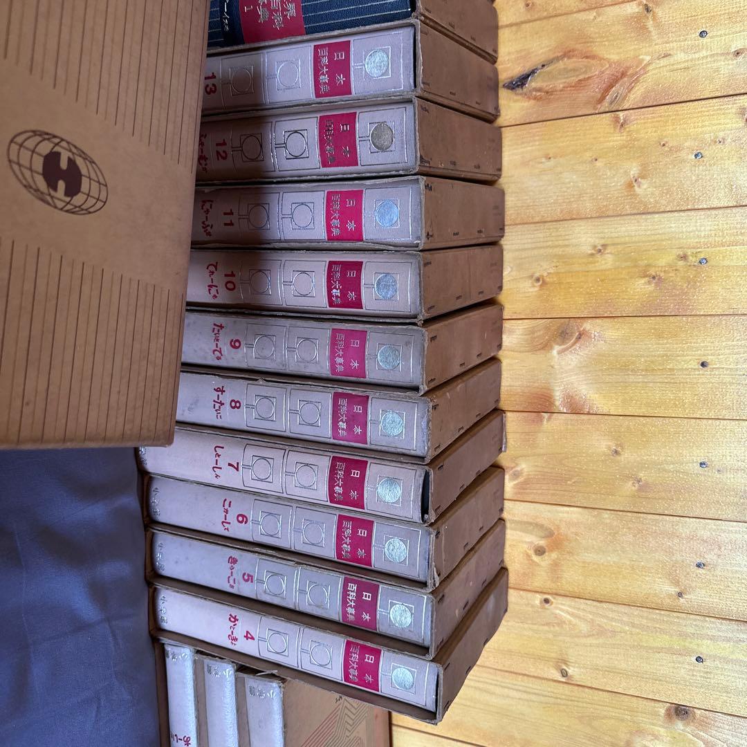 日本百科大事典13巻&世界大百科事典23巻付属付き