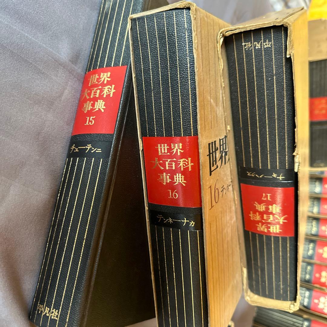 日本百科大事典13巻&世界大百科事典23巻付属付き