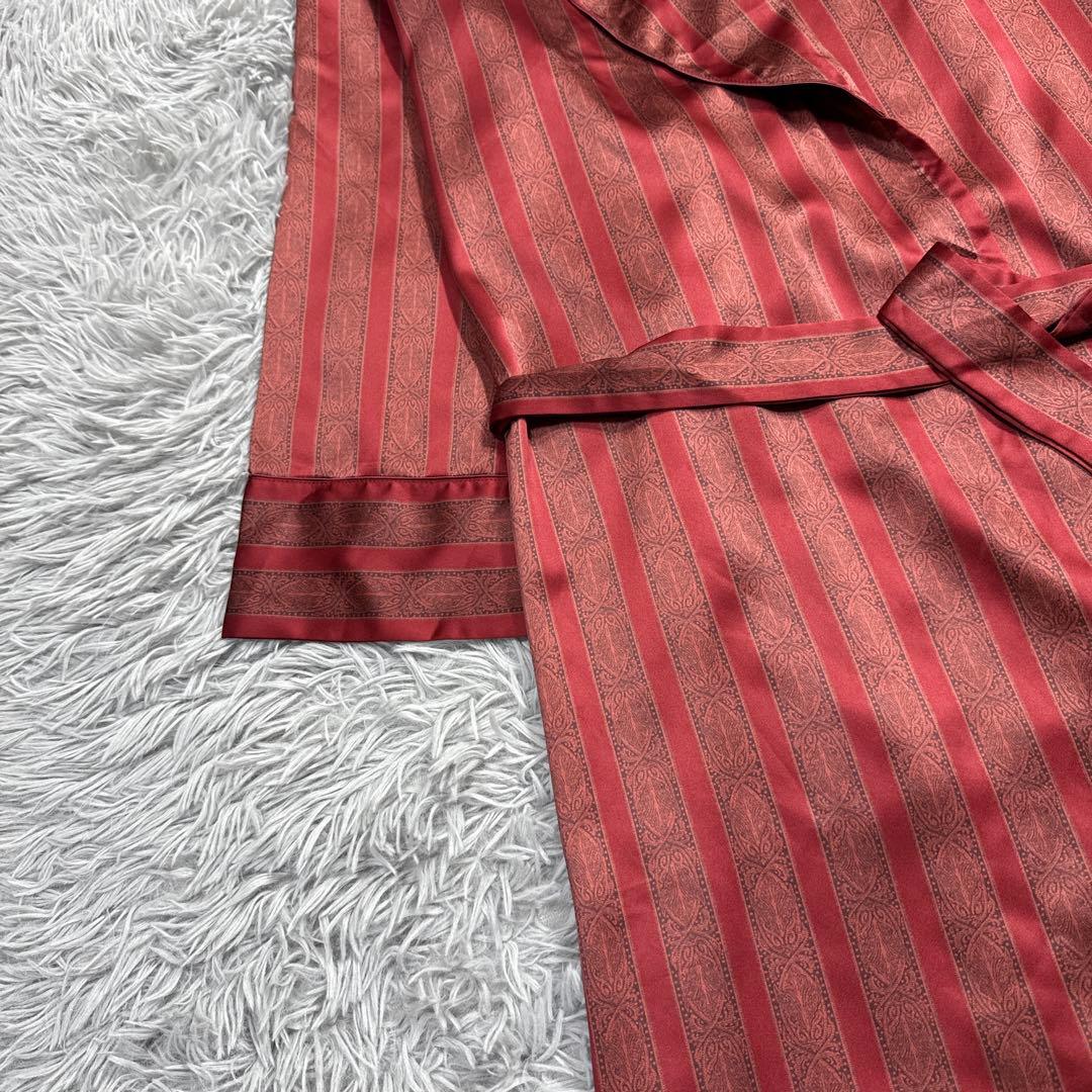 美品✨クリスチャンディオール ペイズリー 羽織り ガウンコート ヴィンテージ L