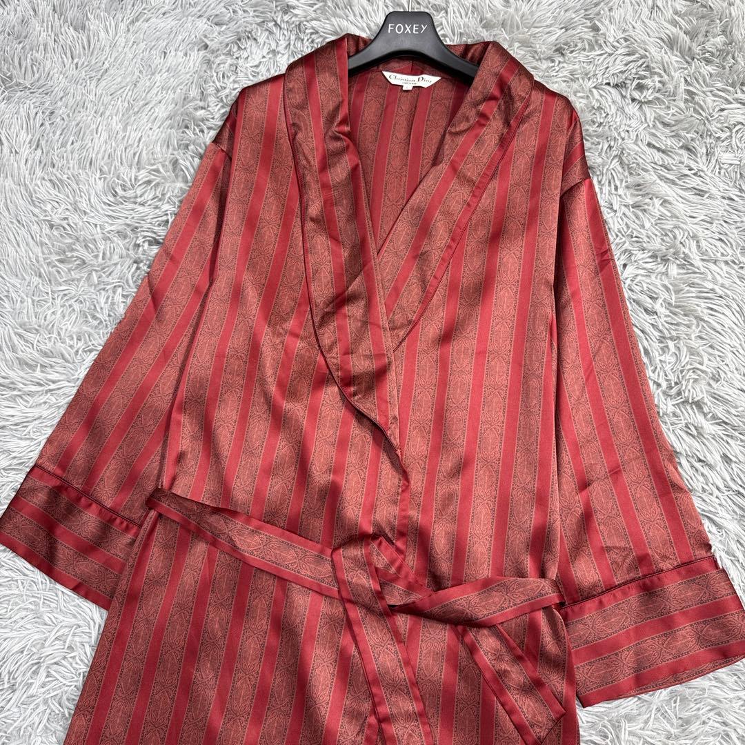 美品✨クリスチャンディオール ペイズリー 羽織り ガウンコート ヴィンテージ L