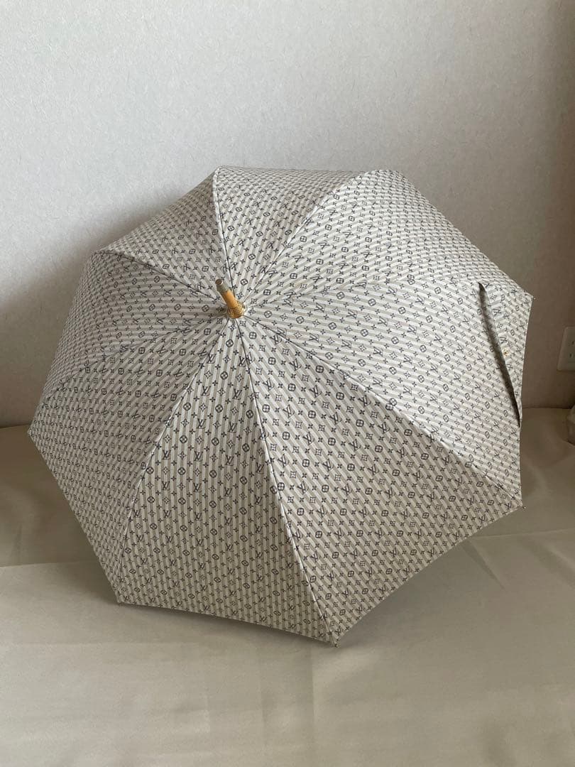 【hope 】LOUIS VUITTON 長傘・日傘兼用ベージュ ブラック
