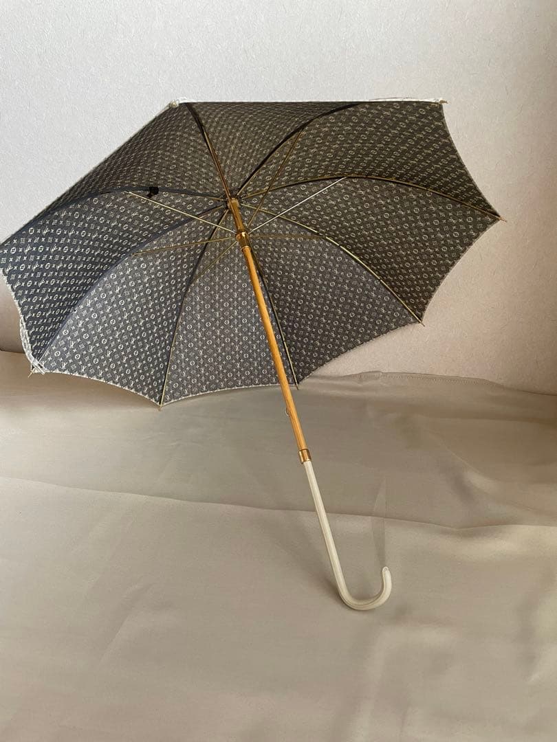 【hope 】LOUIS VUITTON 長傘・日傘兼用ベージュ ブラック
