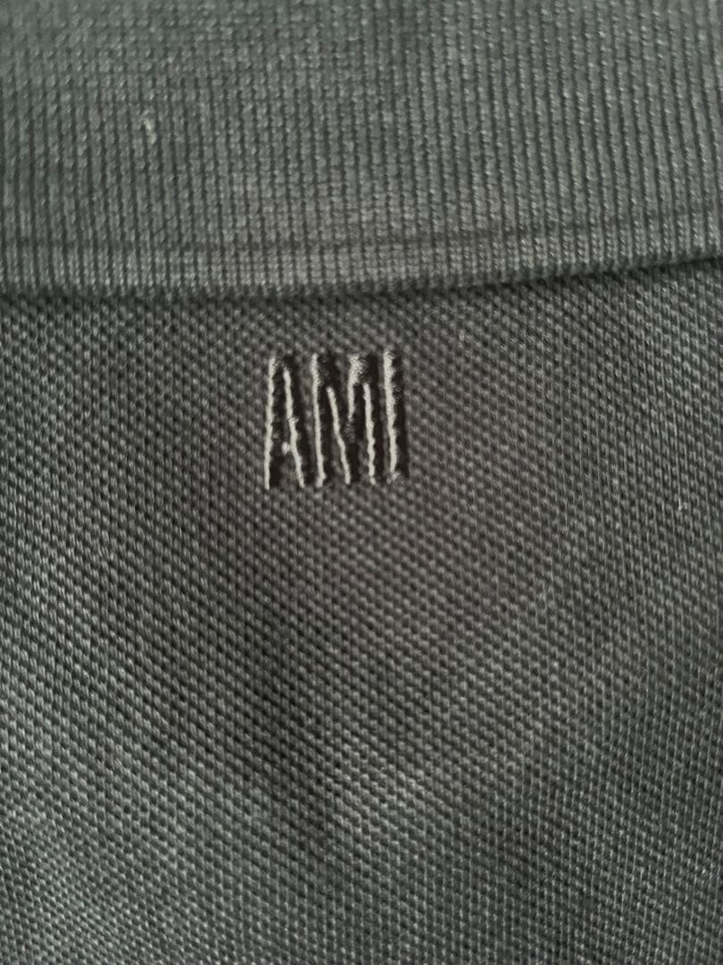 ami paris アミパリス ポロシャツ　ブラック