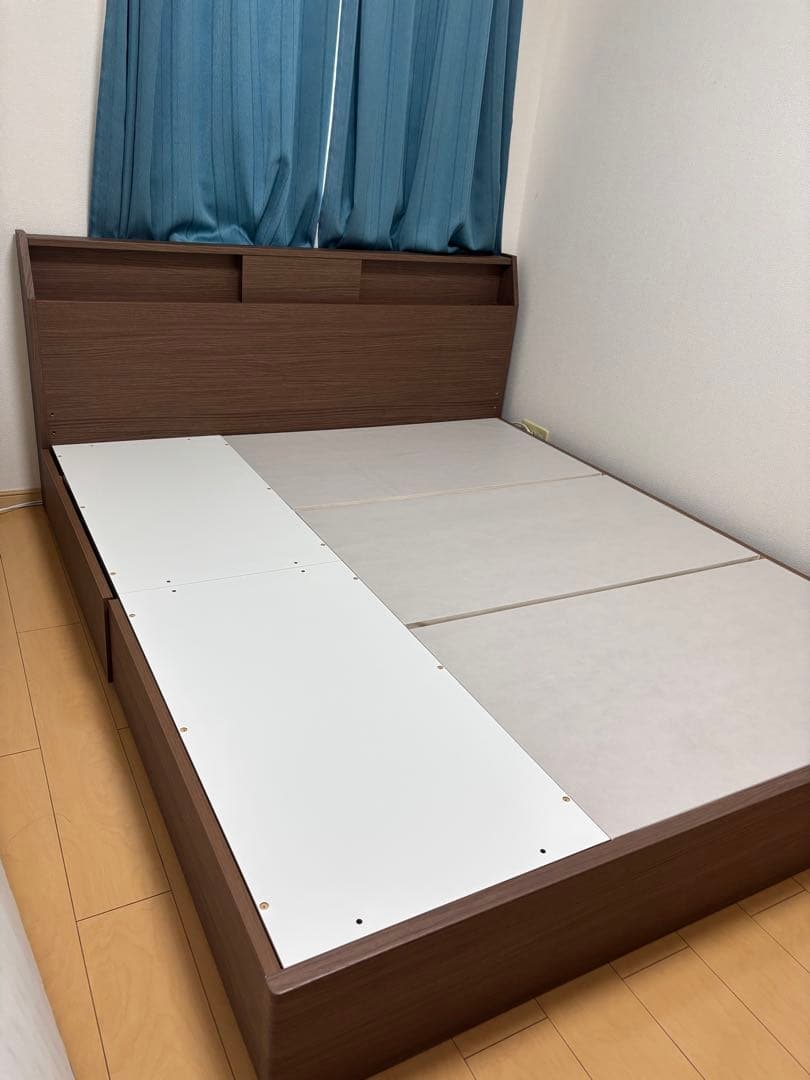 NITORI クイーン ベッドフレーム＋マットレス(Nスリープ プレミアム)