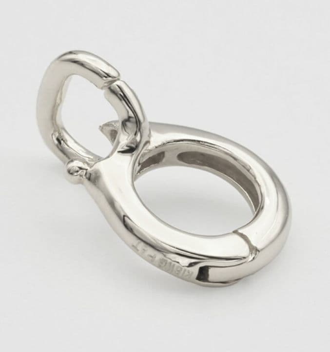 K18WG フック付きバチカン