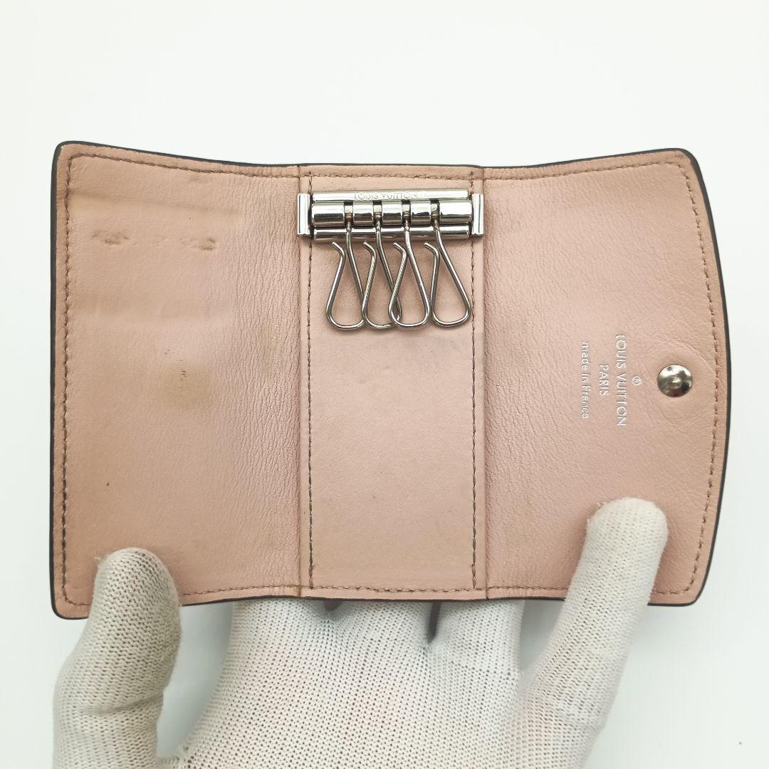 【箱袋付属】ルイヴィトン　ミュルティクレ4連　マヒナ　マグノリア　キーケース