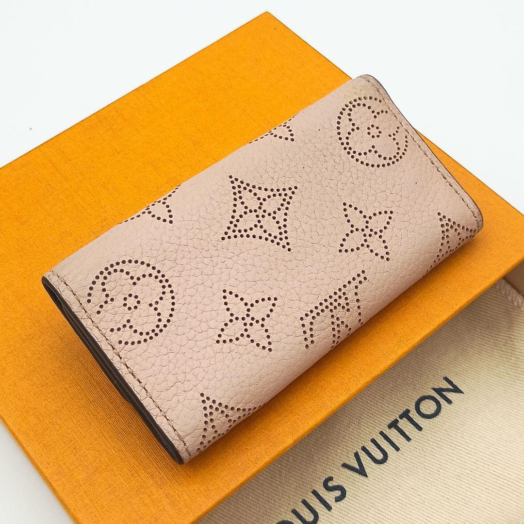 【箱袋付属】ルイヴィトン　ミュルティクレ4連　マヒナ　マグノリア　キーケース