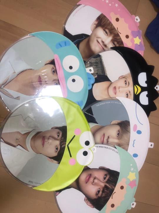 BTS テヒョン テテ うちわ 団扇 セット