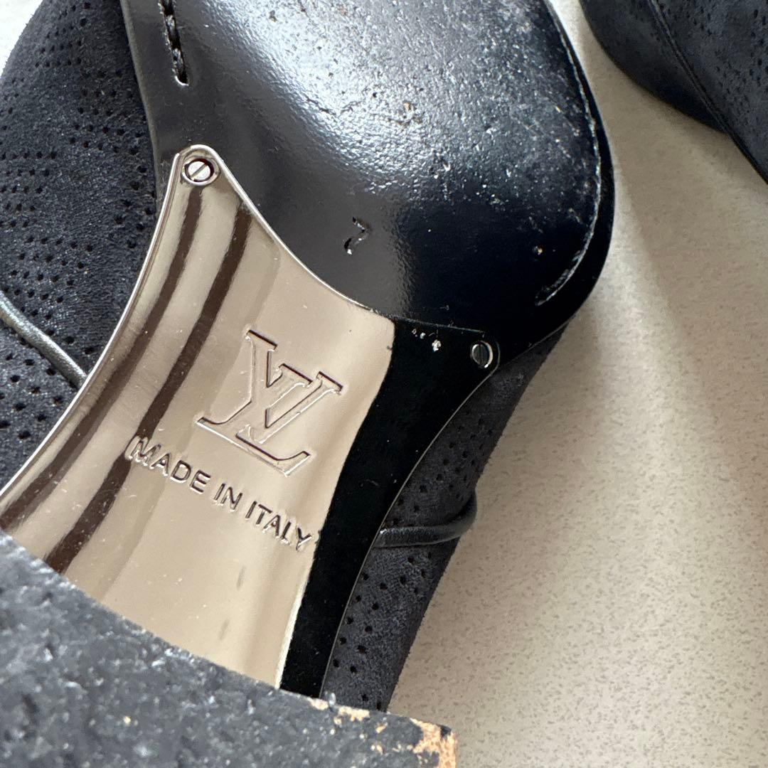 Louis Vuitton ブラック ドレスシューズ　26 サイズ7