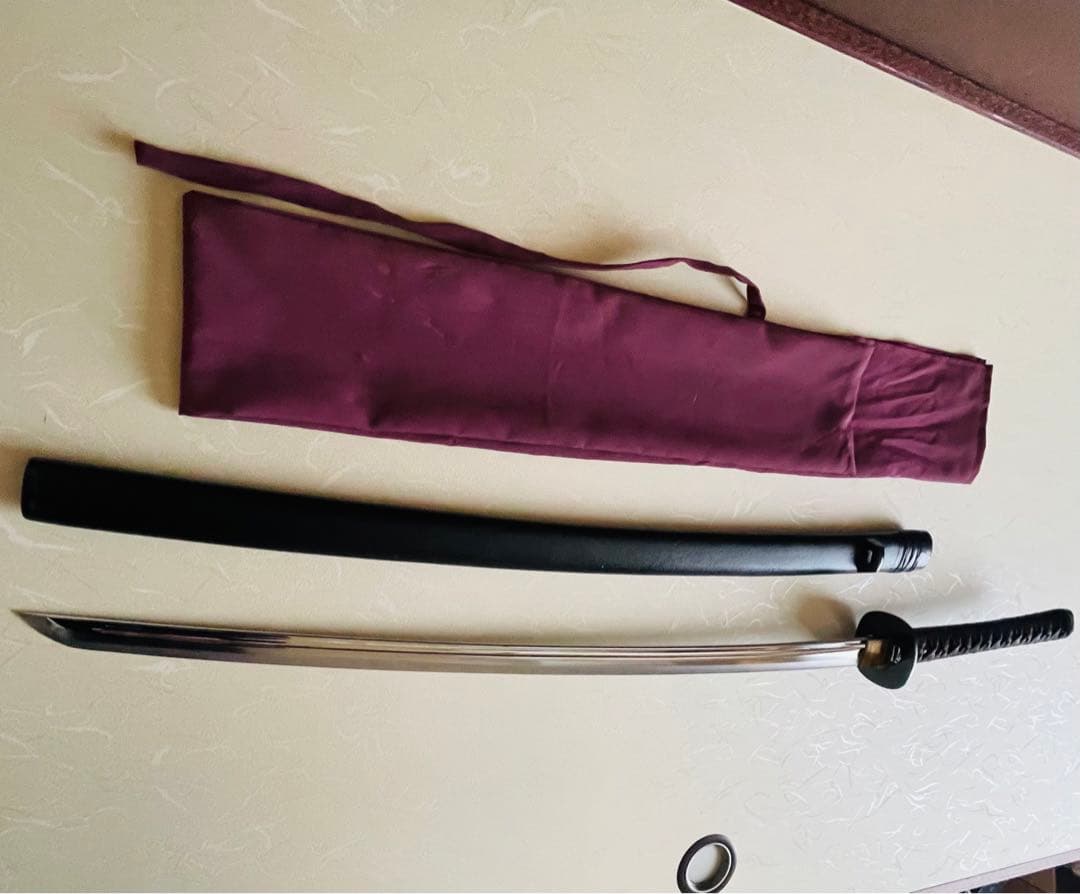 ユ*キ様 模造刀 日本刀 樋入り刀身　武具 刀剣 太刀 美品　高級品　アンティー