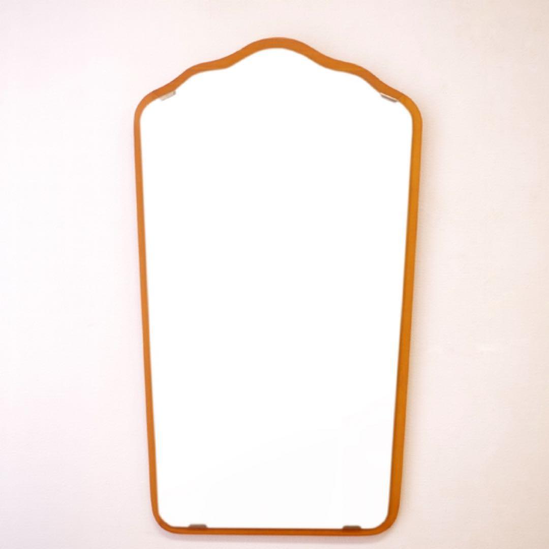 北欧ヴィンテージ ミラー オーク材 1950〜1960年 スウェーデン製