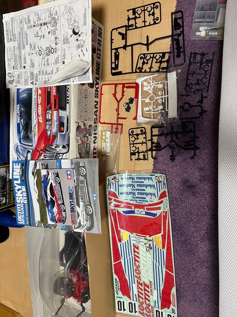 当時物絶版タミヤ TA02 ロックタイト スカイライン GT-R N1 1/10