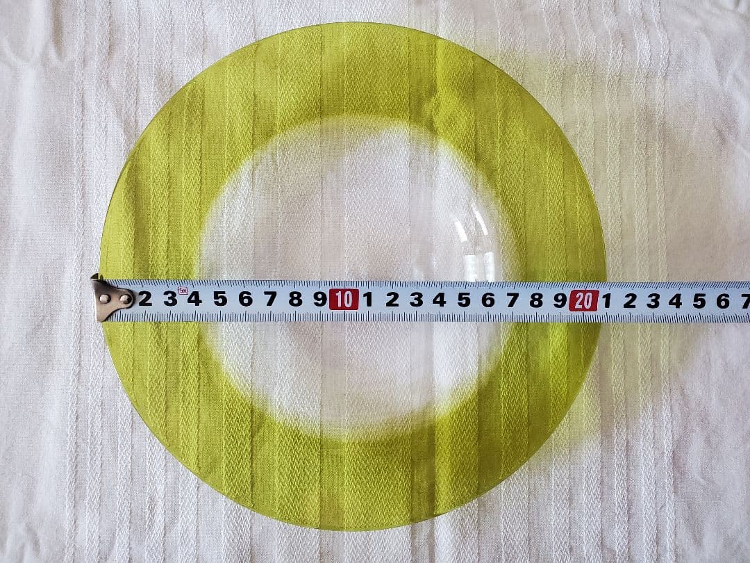 黒川登紀子さん ガラス皿