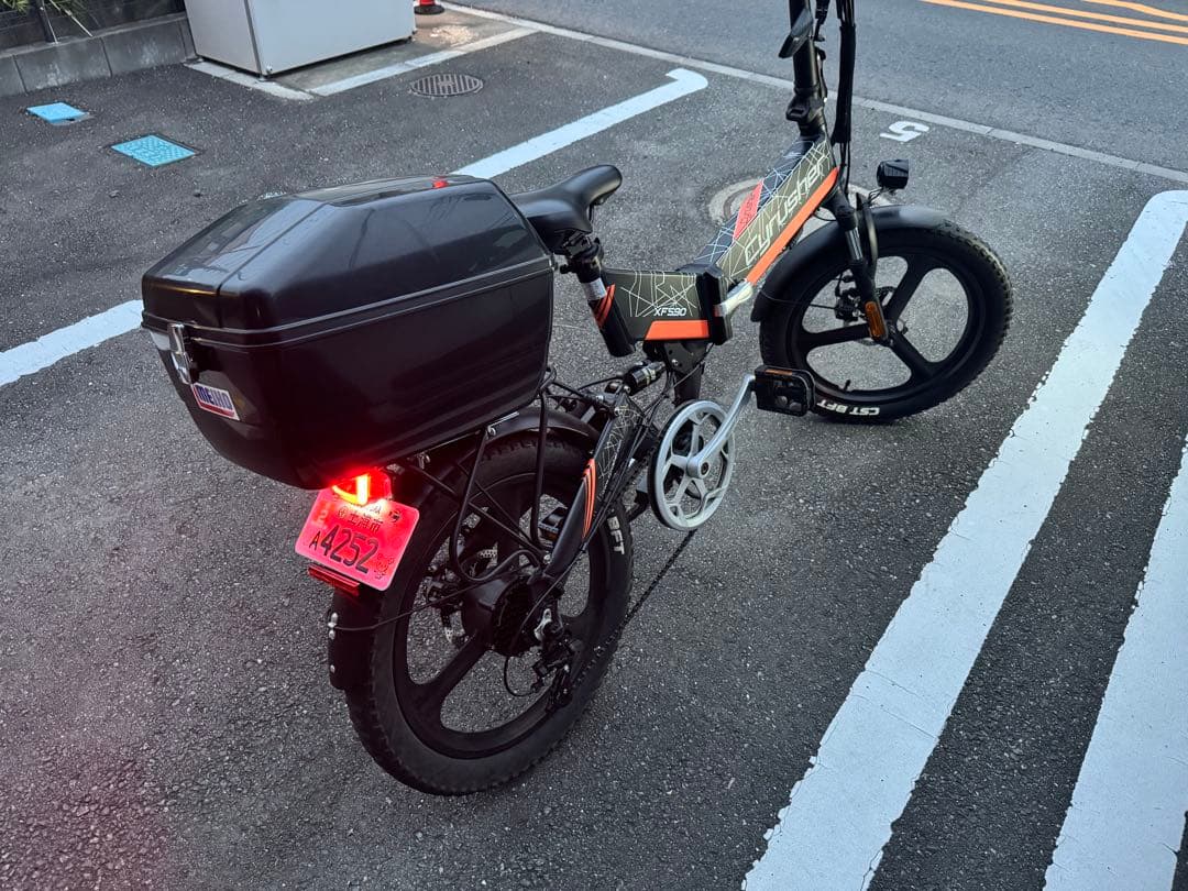 美車 Cyrusher サイラッシャー XF590 電動バイク アシスト自転車