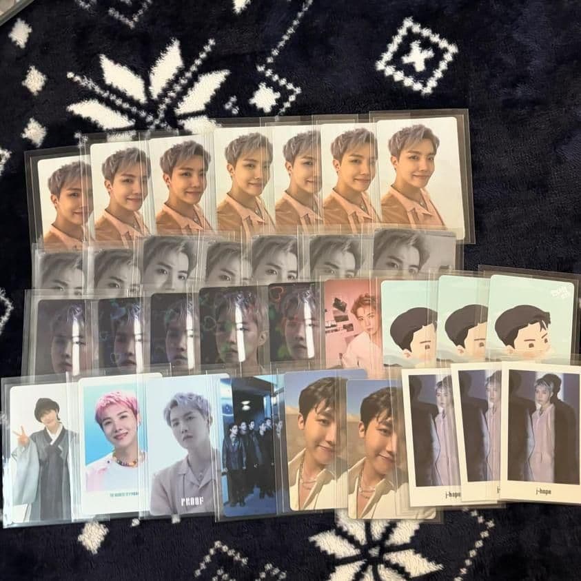bts jhope トレカ proof まとめ売り ホソク トレカ