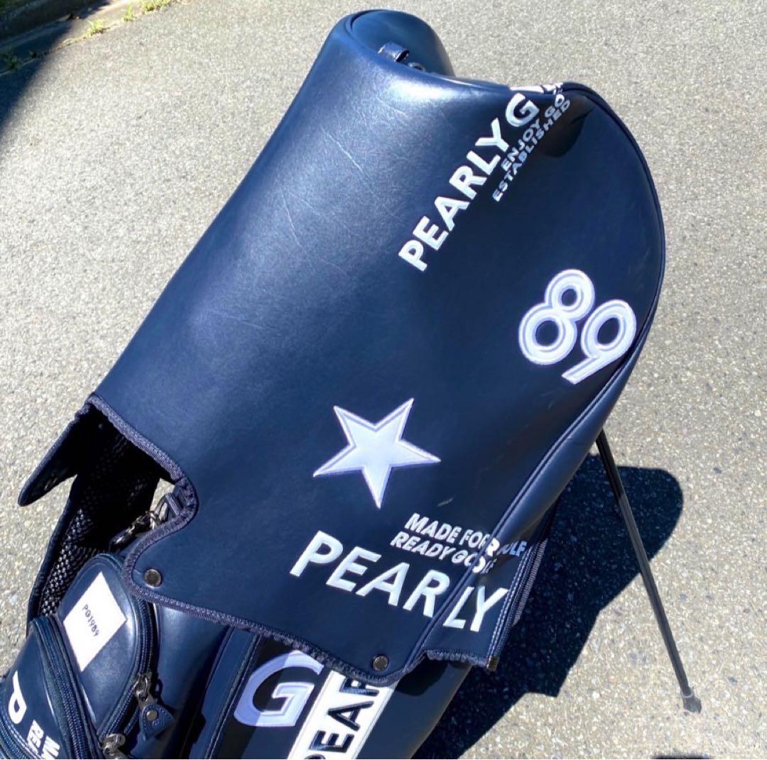 【極美品】正規品 PEARLY GATES ネイビー スタンド キャディバッグ