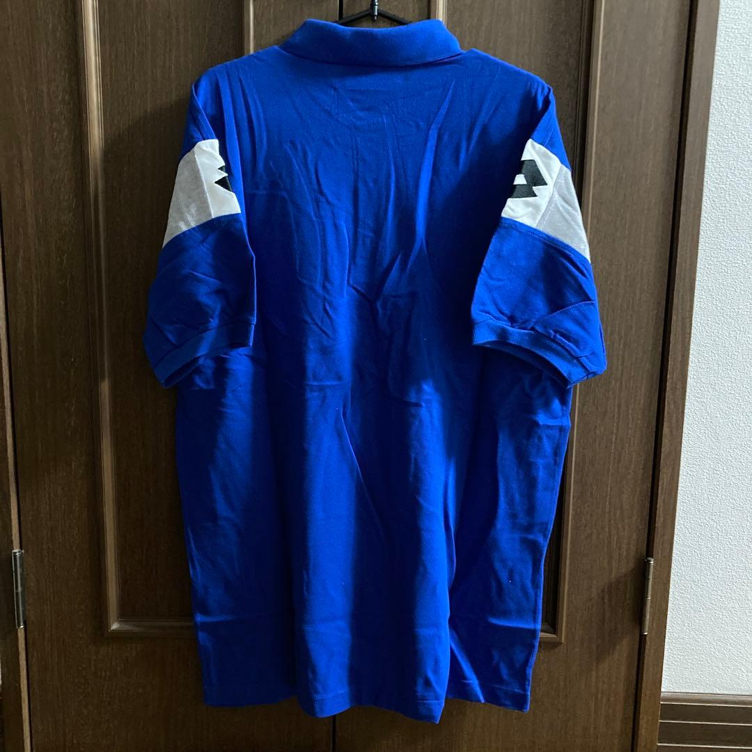 新品！タグ付け！ユベントス　00-01 ポロシャツ　支給品　ユニフォーム　ブルー