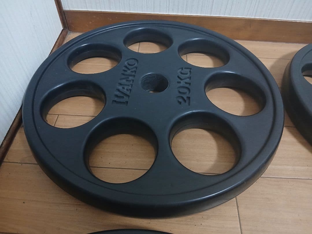 IVANKO (イヴァンコ)オリンピックプレートセット計107.5kg