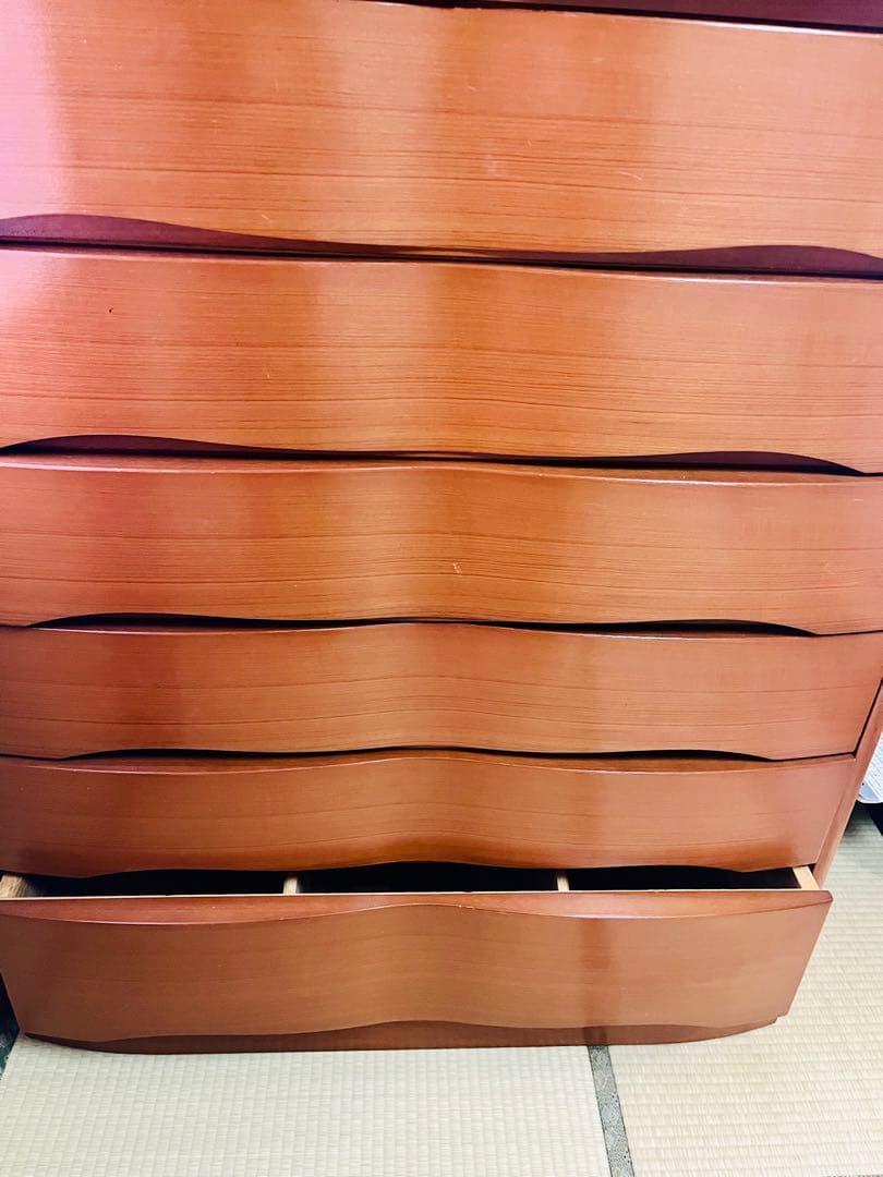 【中古美品・最終値下げ】府中桐製婚礼家具/7段/たのめる便/送料込み匿名配送