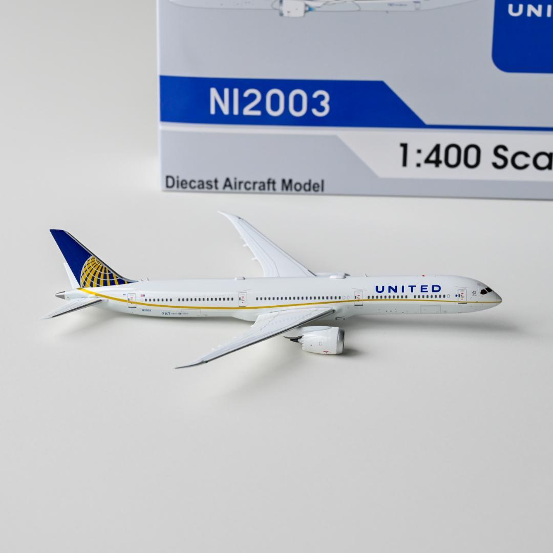 ユナイテッド航空 B787-10 ギア着脱可 Aviation 1/400