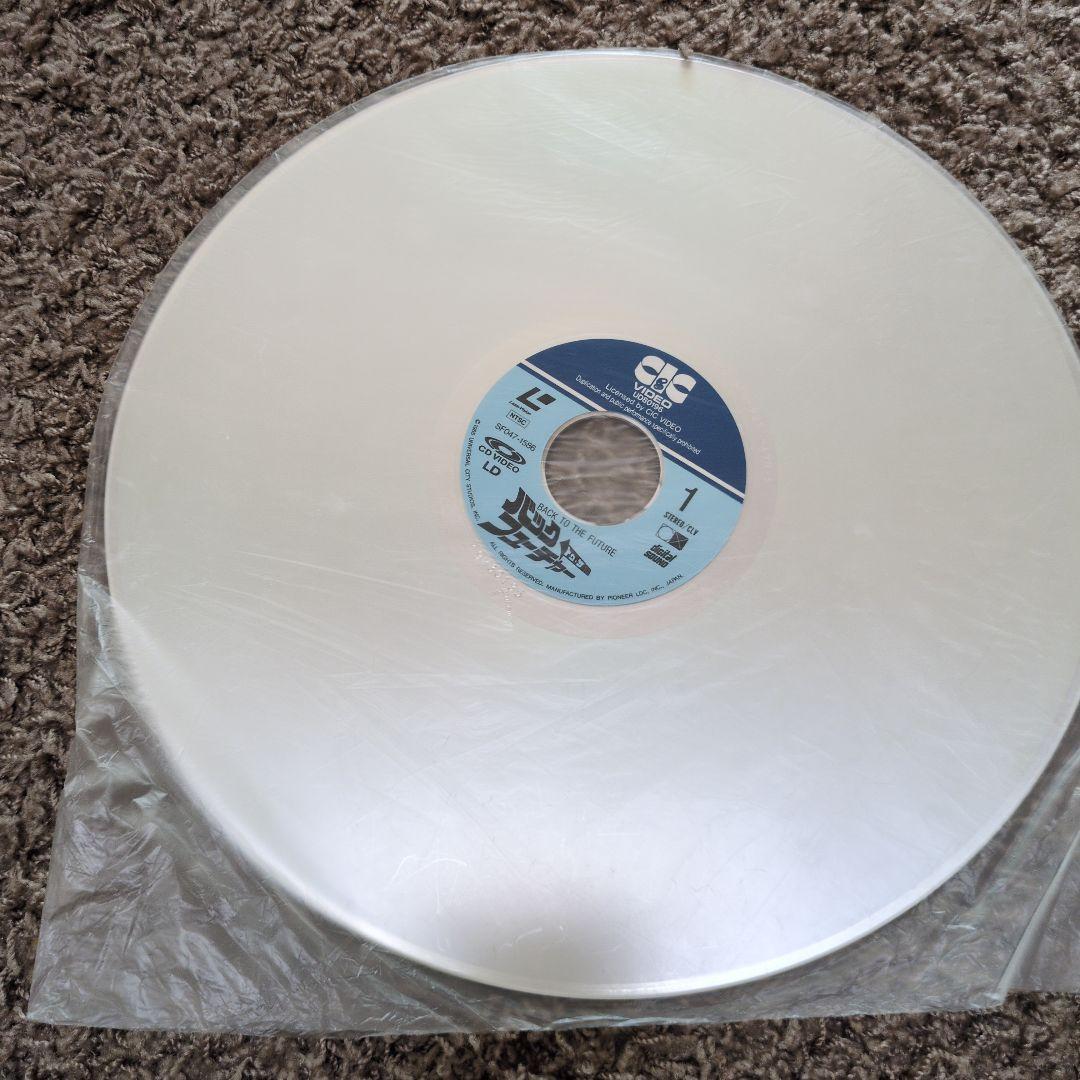 ＢＡＣＫTOTHEＦＵＴＵＲＥ1.2.3 レーザーディスク