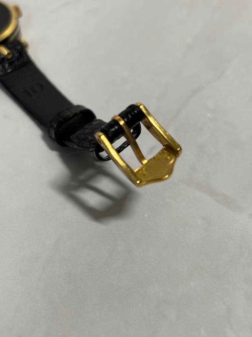 【稼働】GUCCI アナログ腕時計 黒金