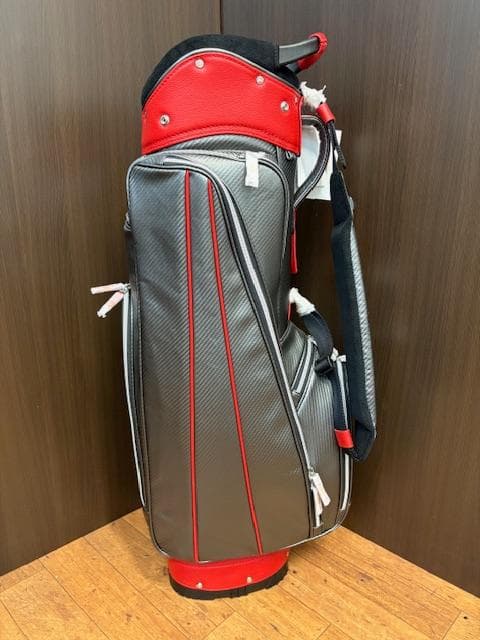 ジョジョ JJC062BR 9インチ キャディバッグ ブラック/ロッソ 新品