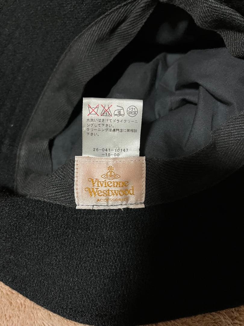 ヴィヴィアンウエストウッド ハット 黒