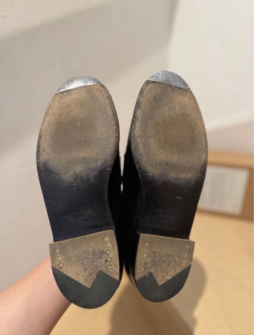 靴 J.M.WESTON signatupreloafer 180 Black