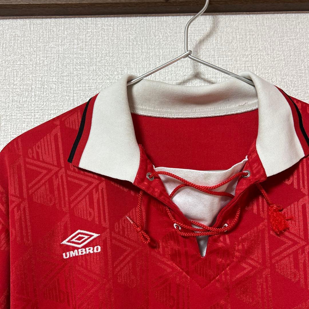 UMBRO 赤 ポロシャツ 半袖 （ビンテージ