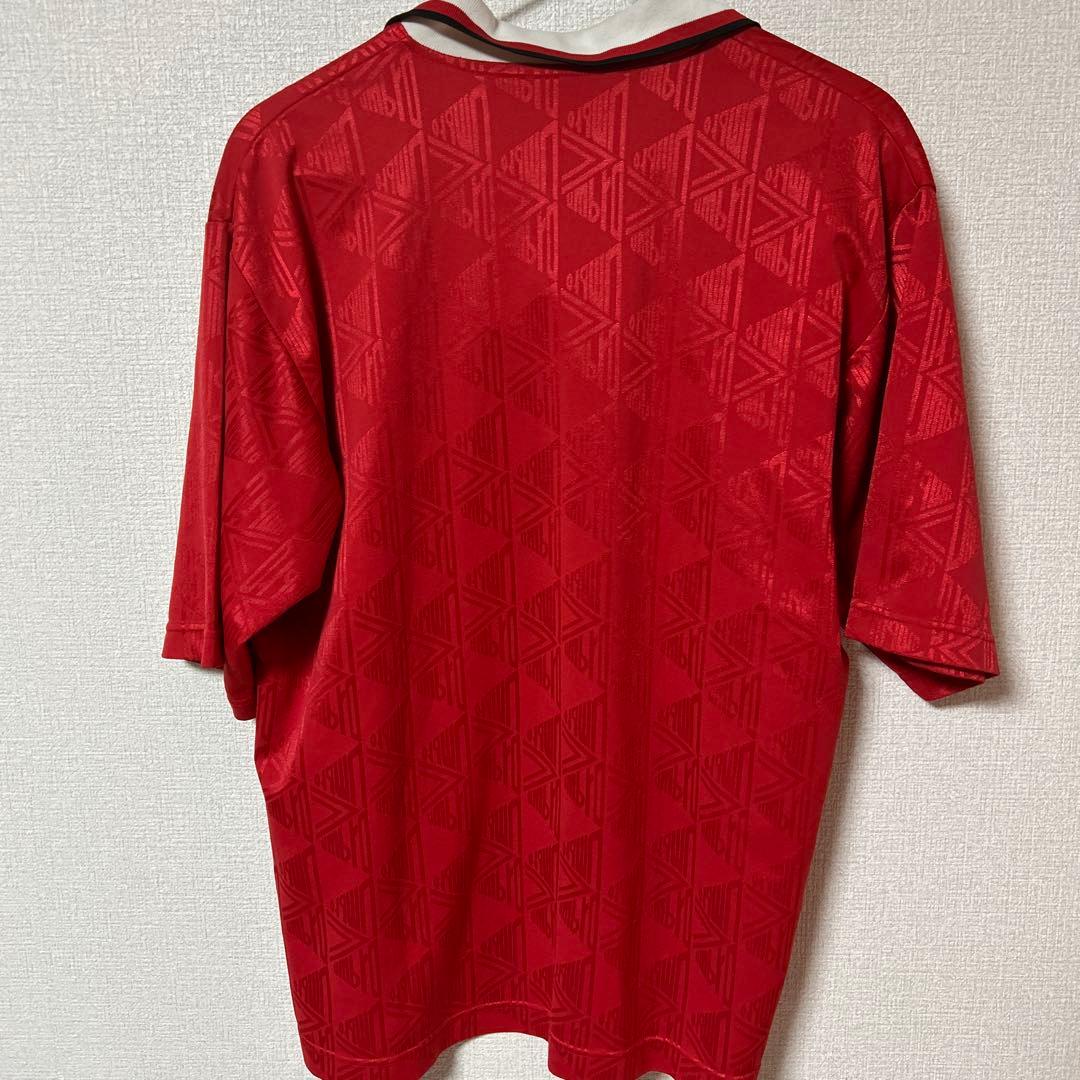 UMBRO 赤 ポロシャツ 半袖 （ビンテージ