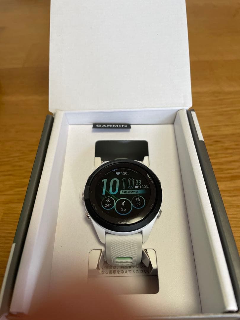 【kei】 Garmin Forerunner 265S ホワイト/ミント