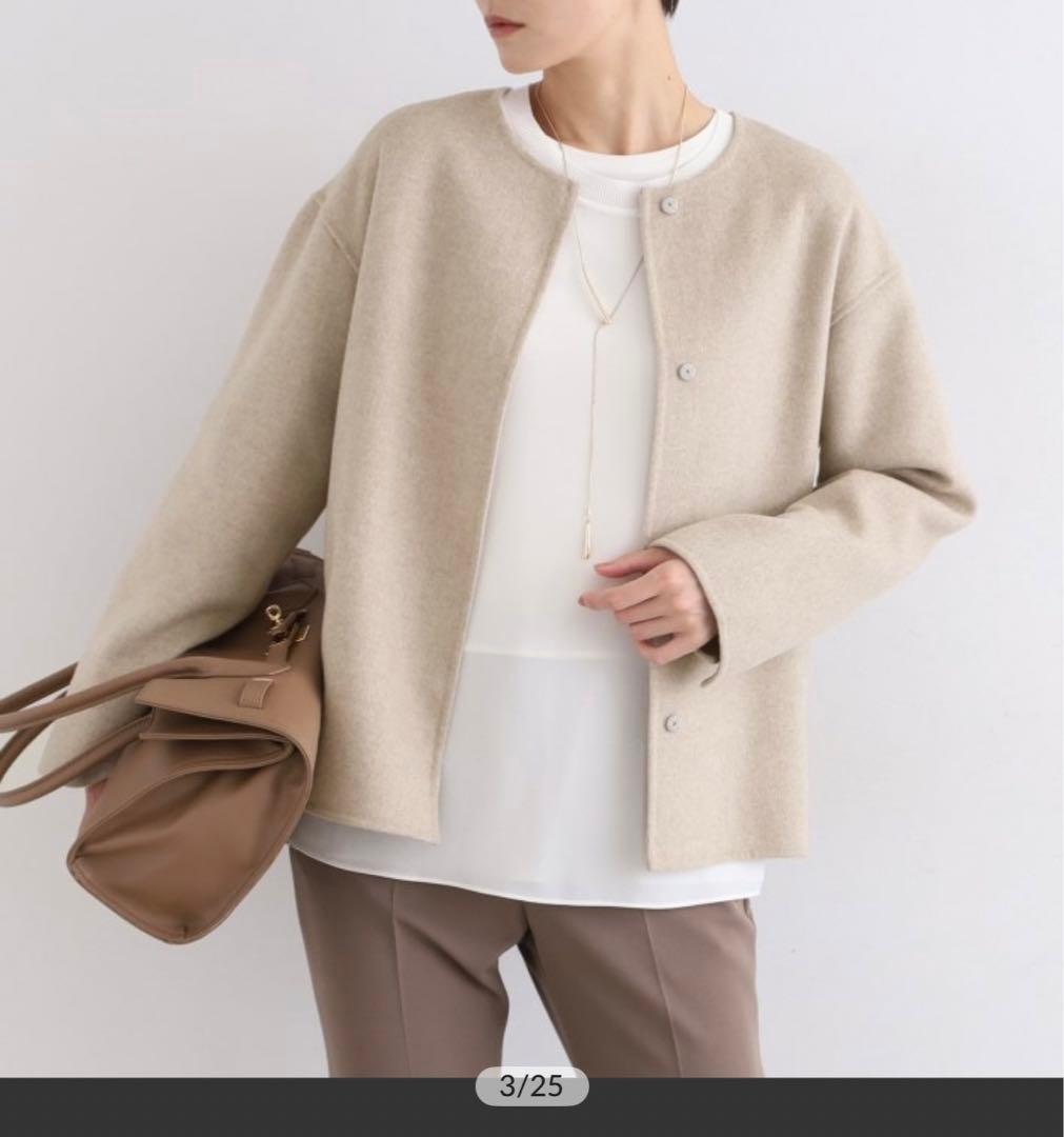 インディヴィ　リバーショートコート