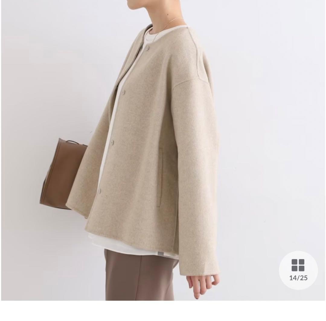 インディヴィ　リバーショートコート