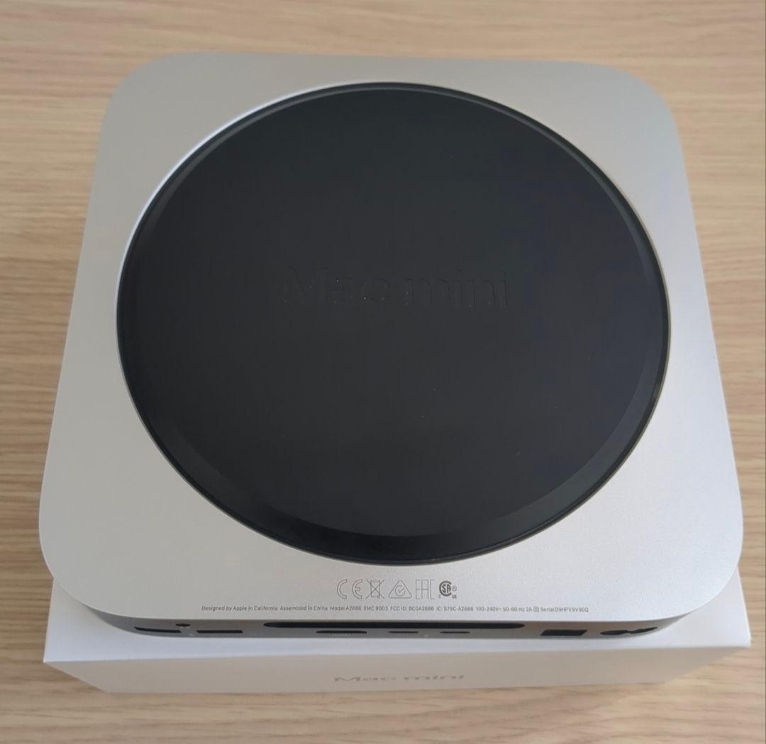 Macデスクトップ Mac mini M2 8GB/512GB MMFK3J/A