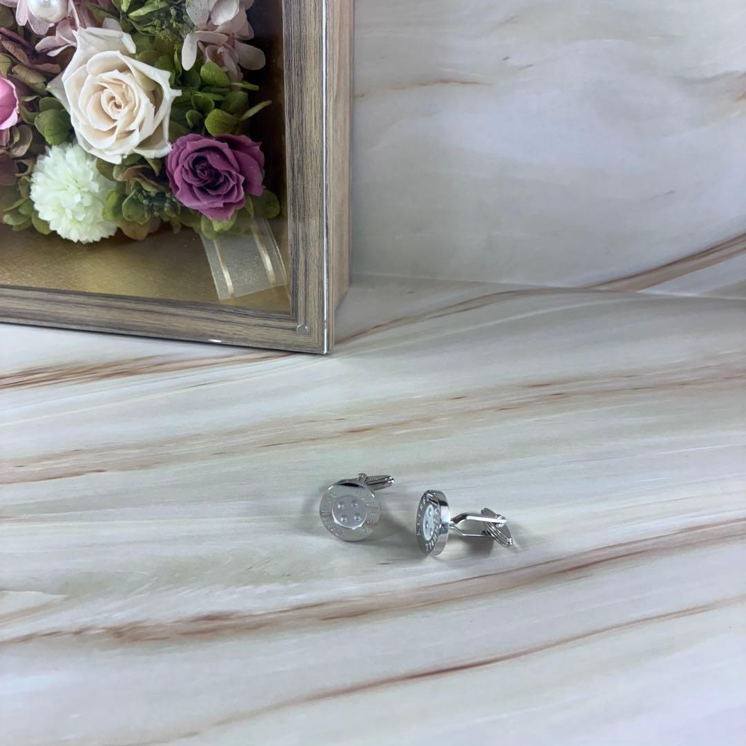 ダンヒル　ボタン型　カフス　カフリンクス