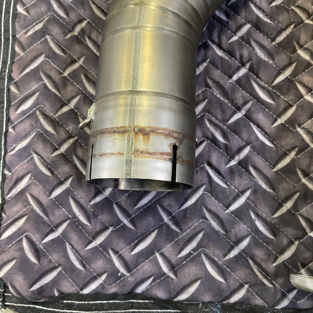 お好み焼き WRX sti チタンマフラー