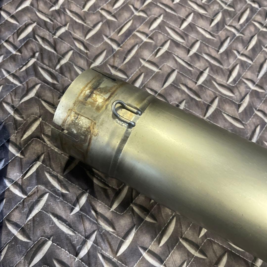 お好み焼き WRX sti チタンマフラー