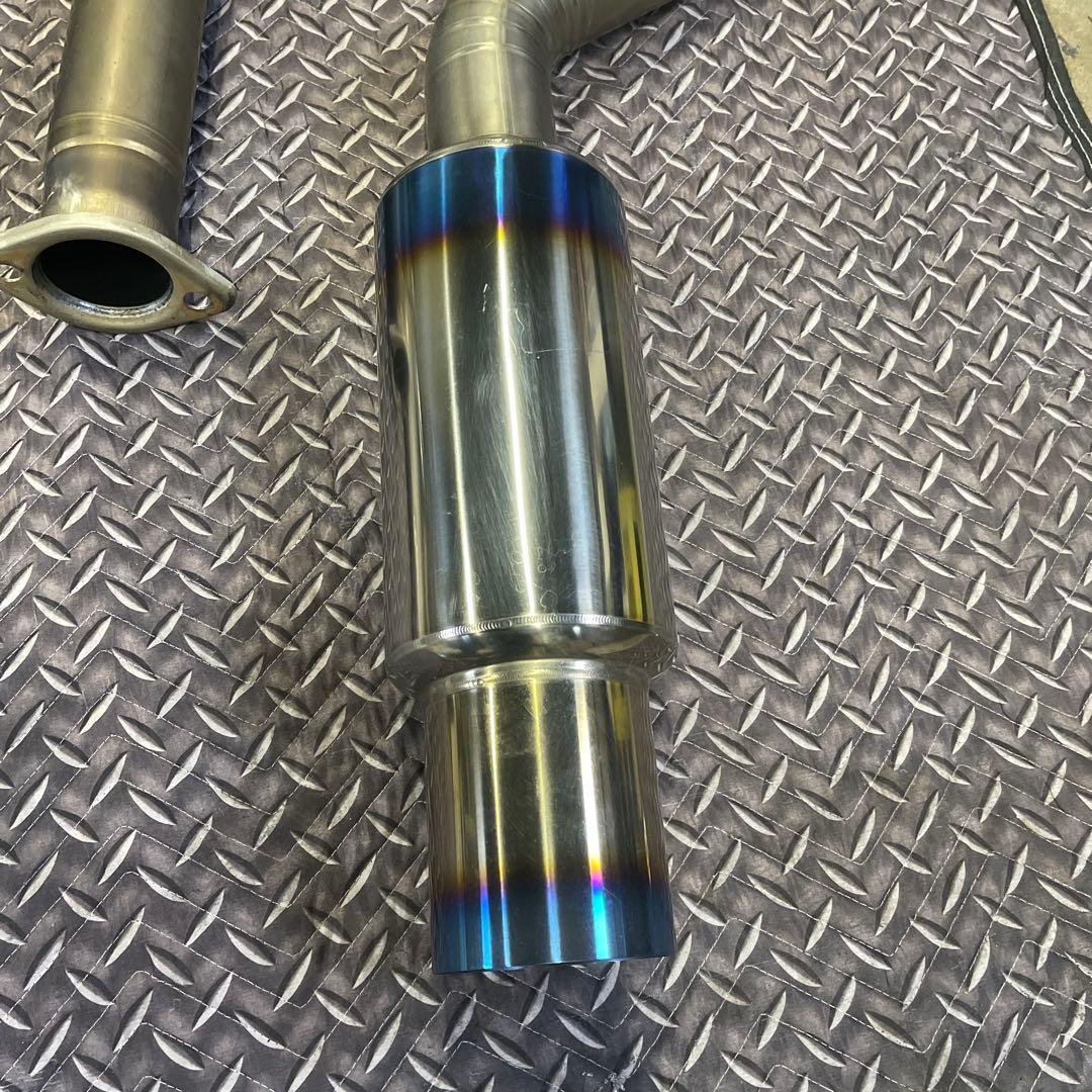 お好み焼き WRX sti チタンマフラー