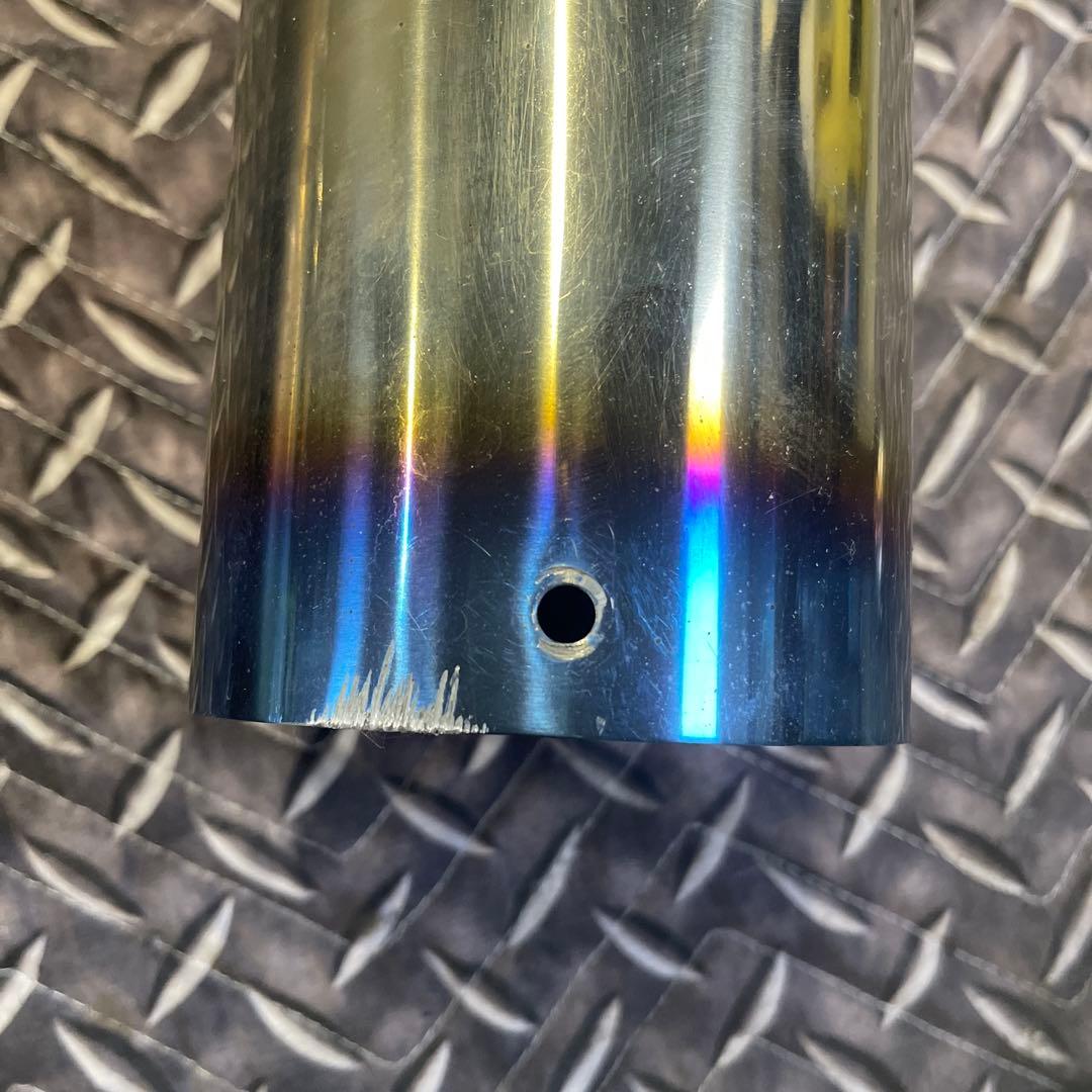 お好み焼き WRX sti チタンマフラー